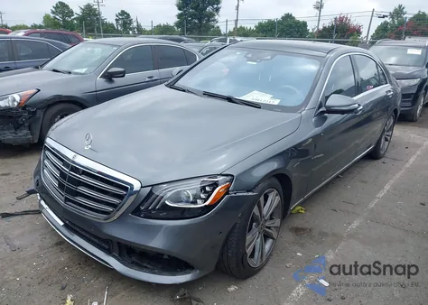 2018 Mercedes-Benz S 450 4Matic z USA, uszkodzony, nr VIN WDDUG6EB7JA350172